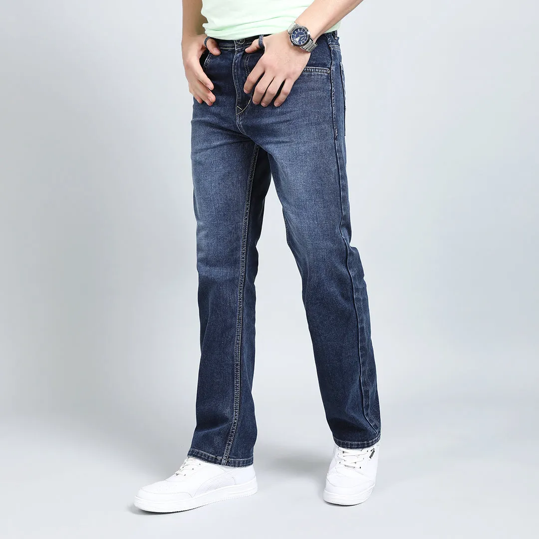 DARK GREY BAGGY FIT JEANS