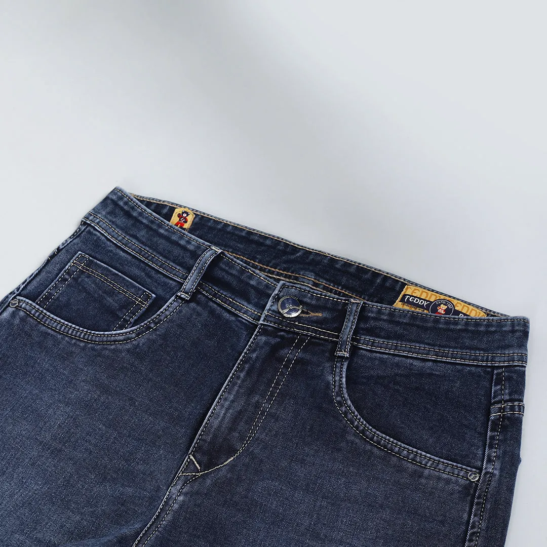 DARK GREY BAGGY FIT JEANS