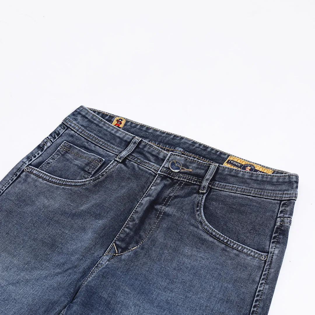 GREY BAGGY FIT JEANS