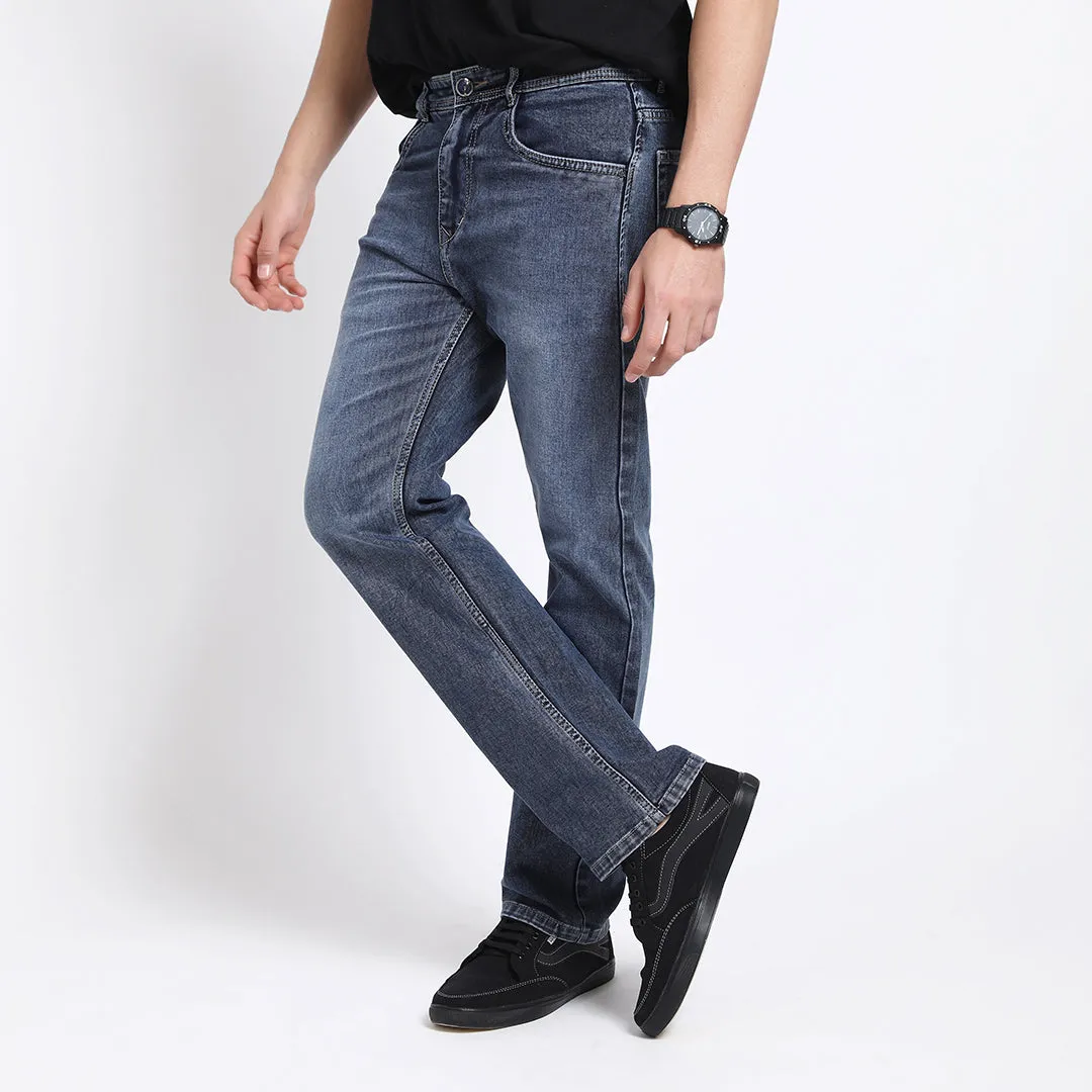 GREY BAGGY FIT JEANS