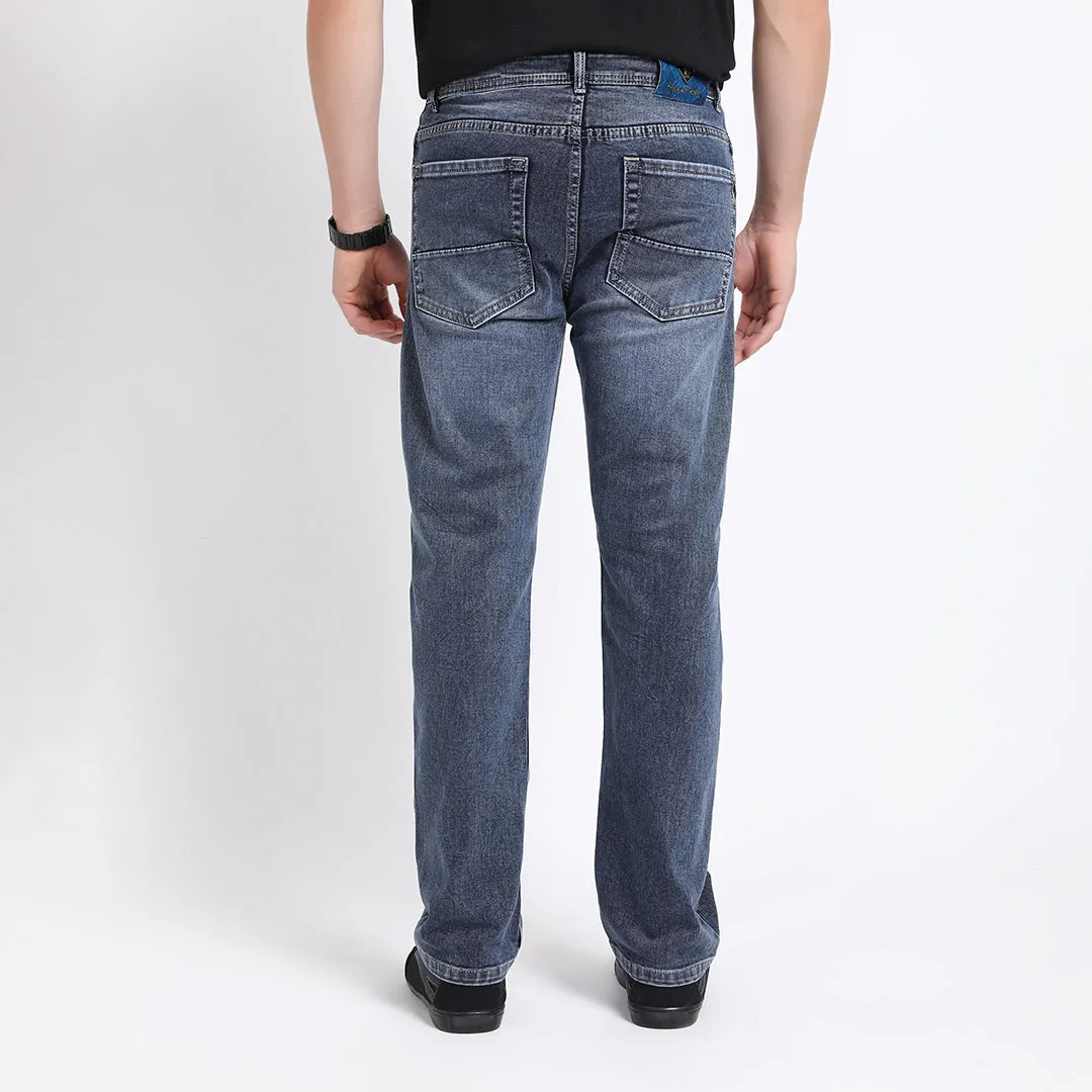 GREY BAGGY FIT JEANS