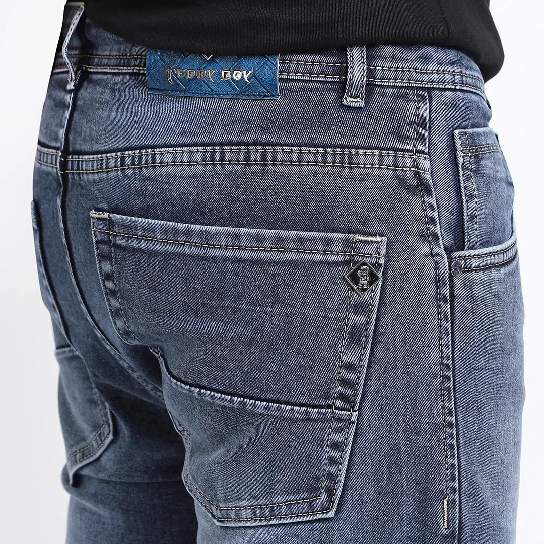 GREY BAGGY FIT JEANS