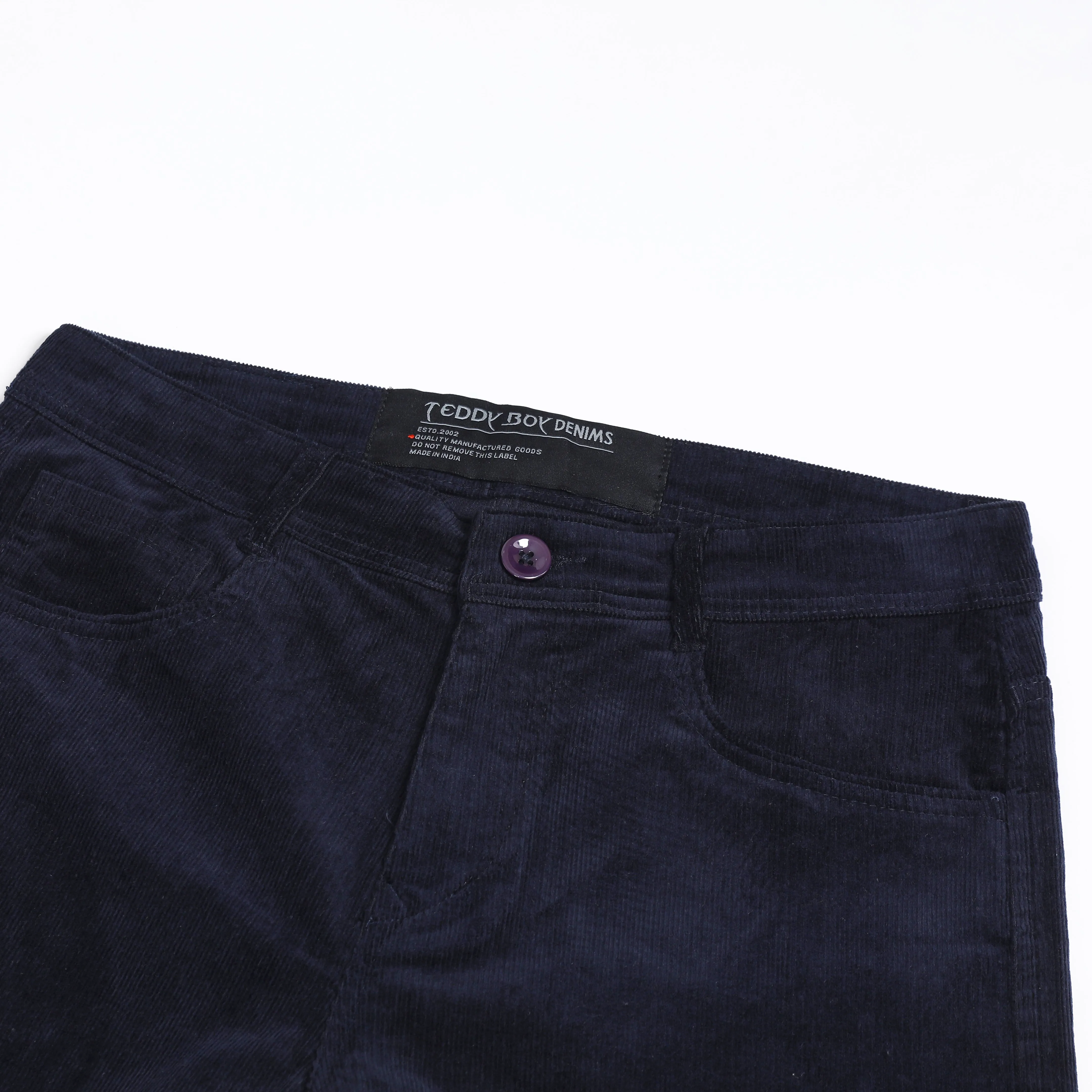 BARITONE NAVY CORDUROY PANTS