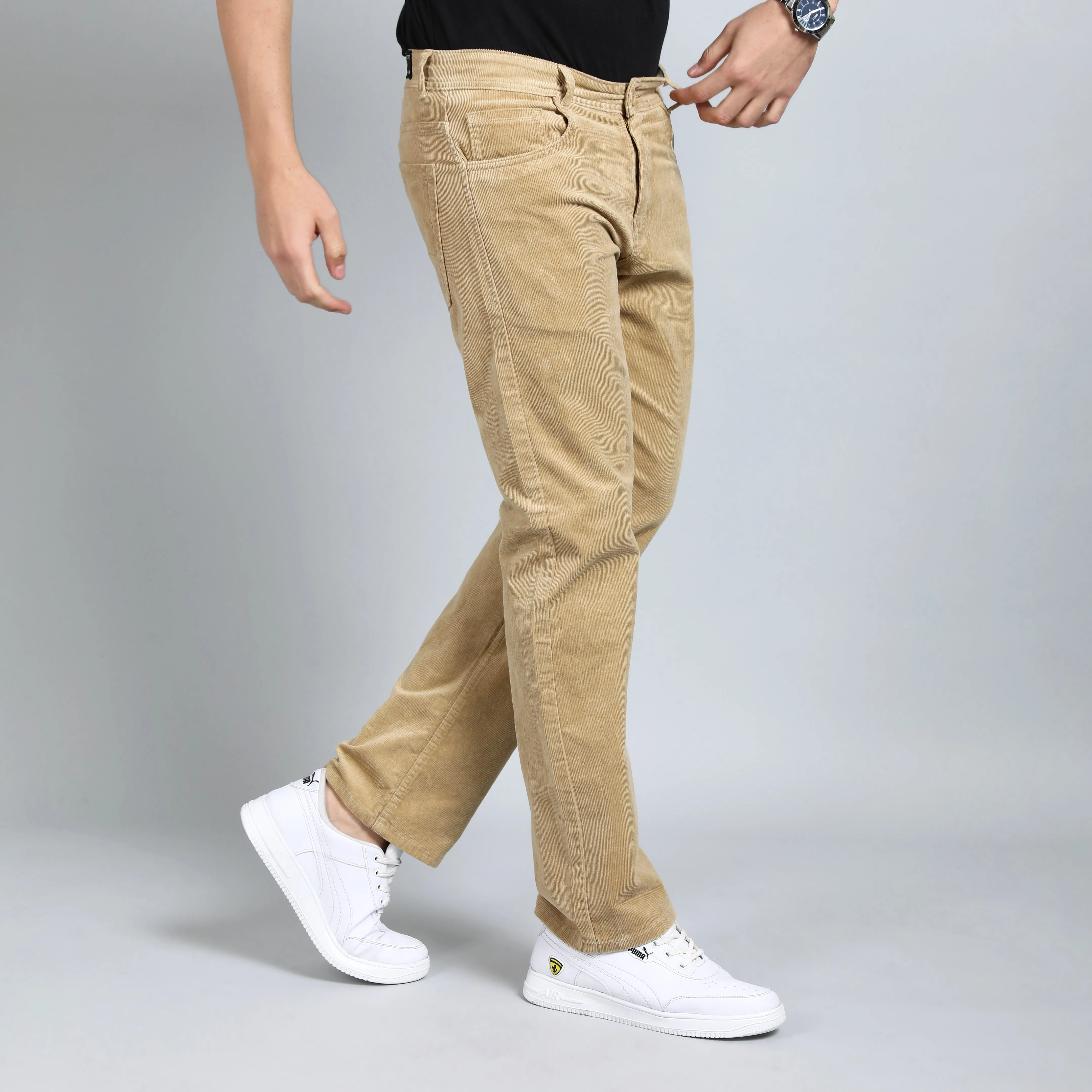FOXTROT KHAKI CORDUROY PANTS