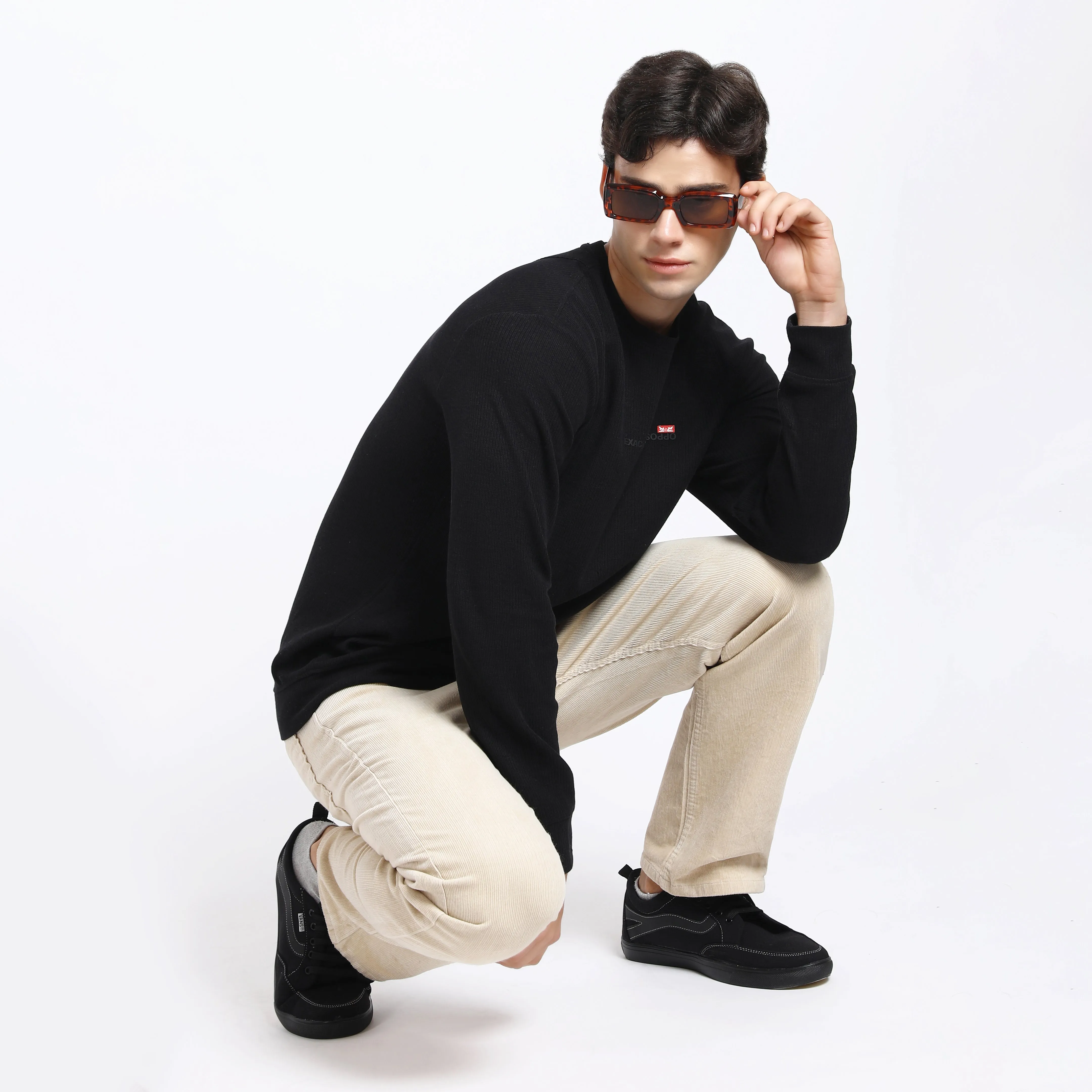 CANNOLI CREAM CORDUROY PANTS