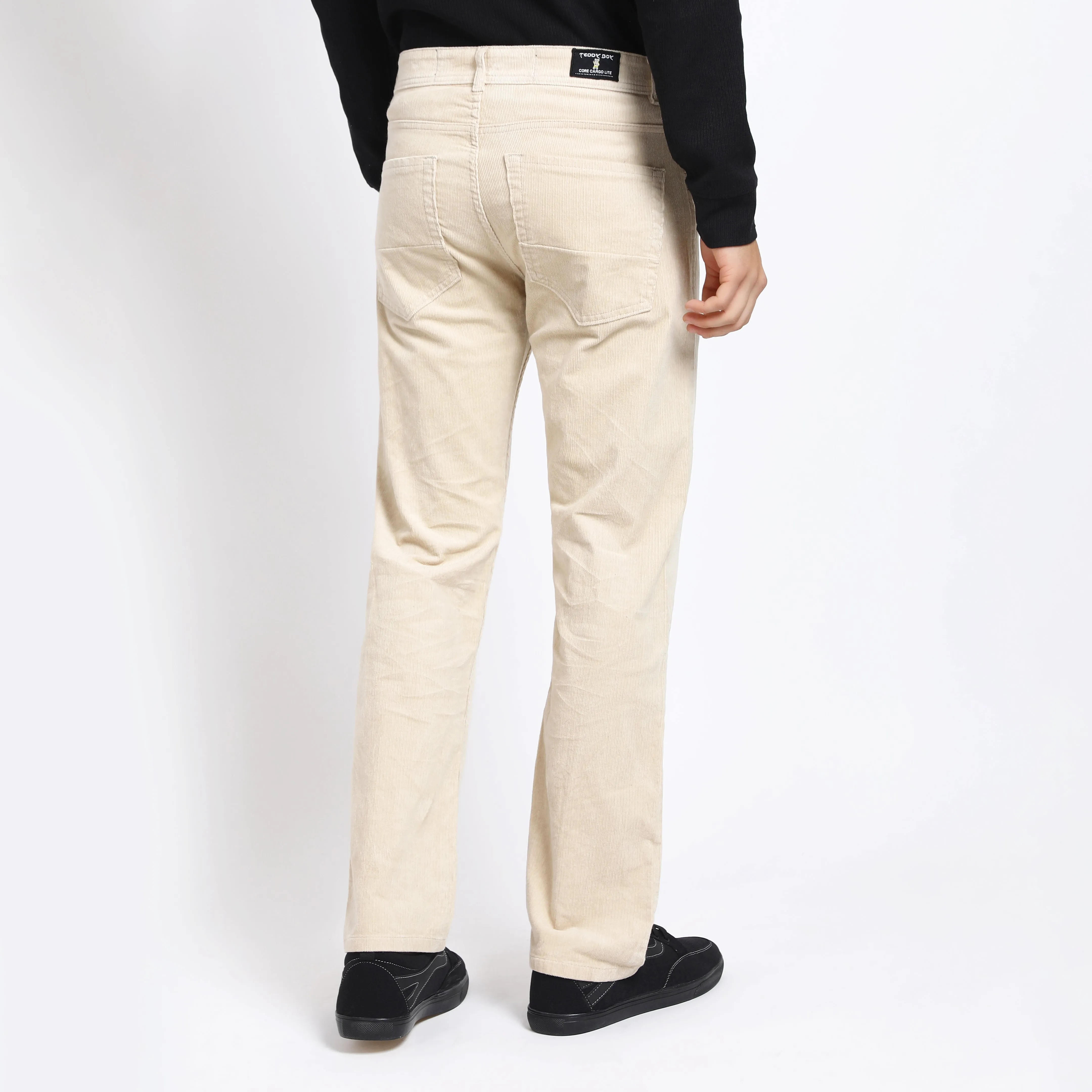CANNOLI CREAM CORDUROY PANTS