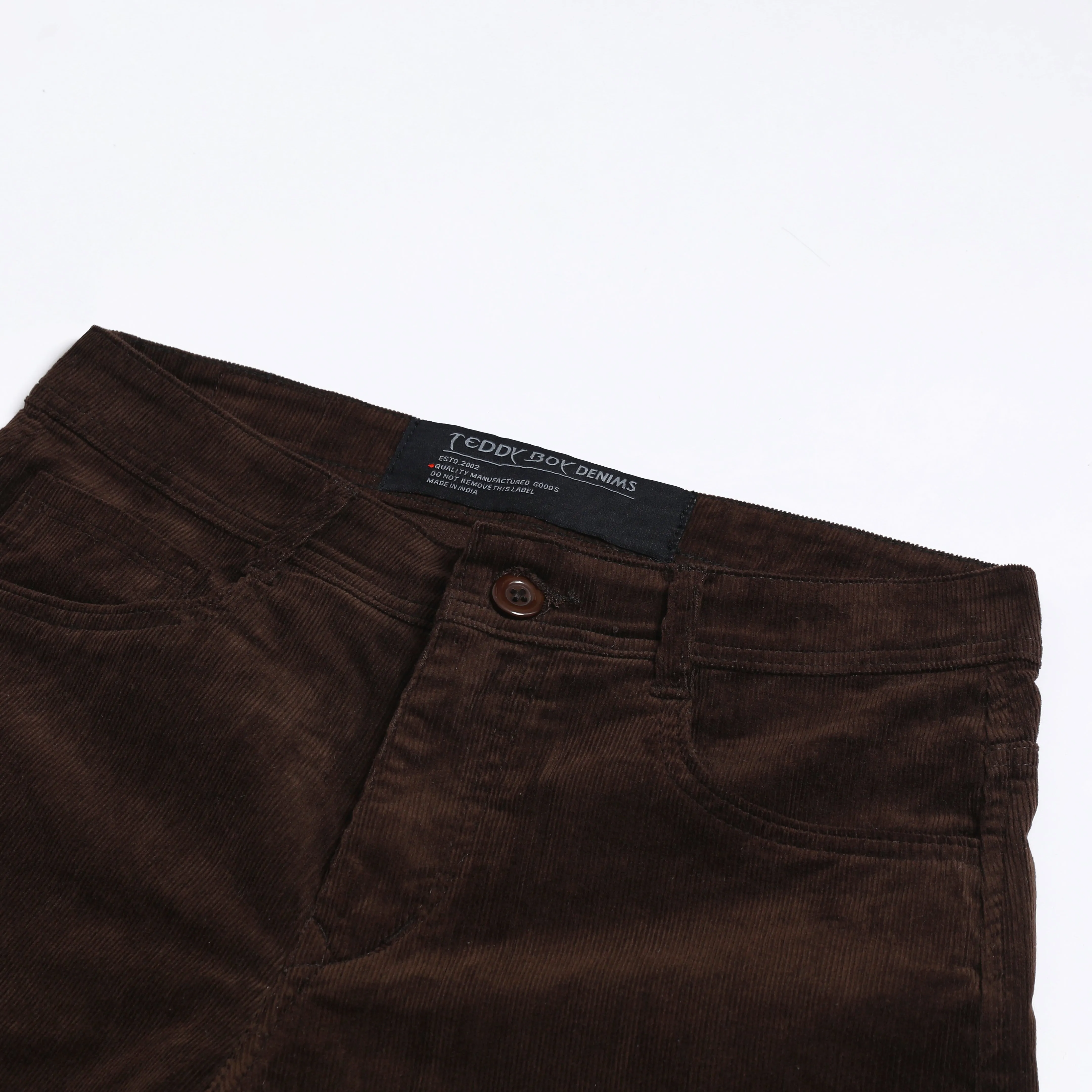 BRANDY COFFEE CORDUROY PANTS