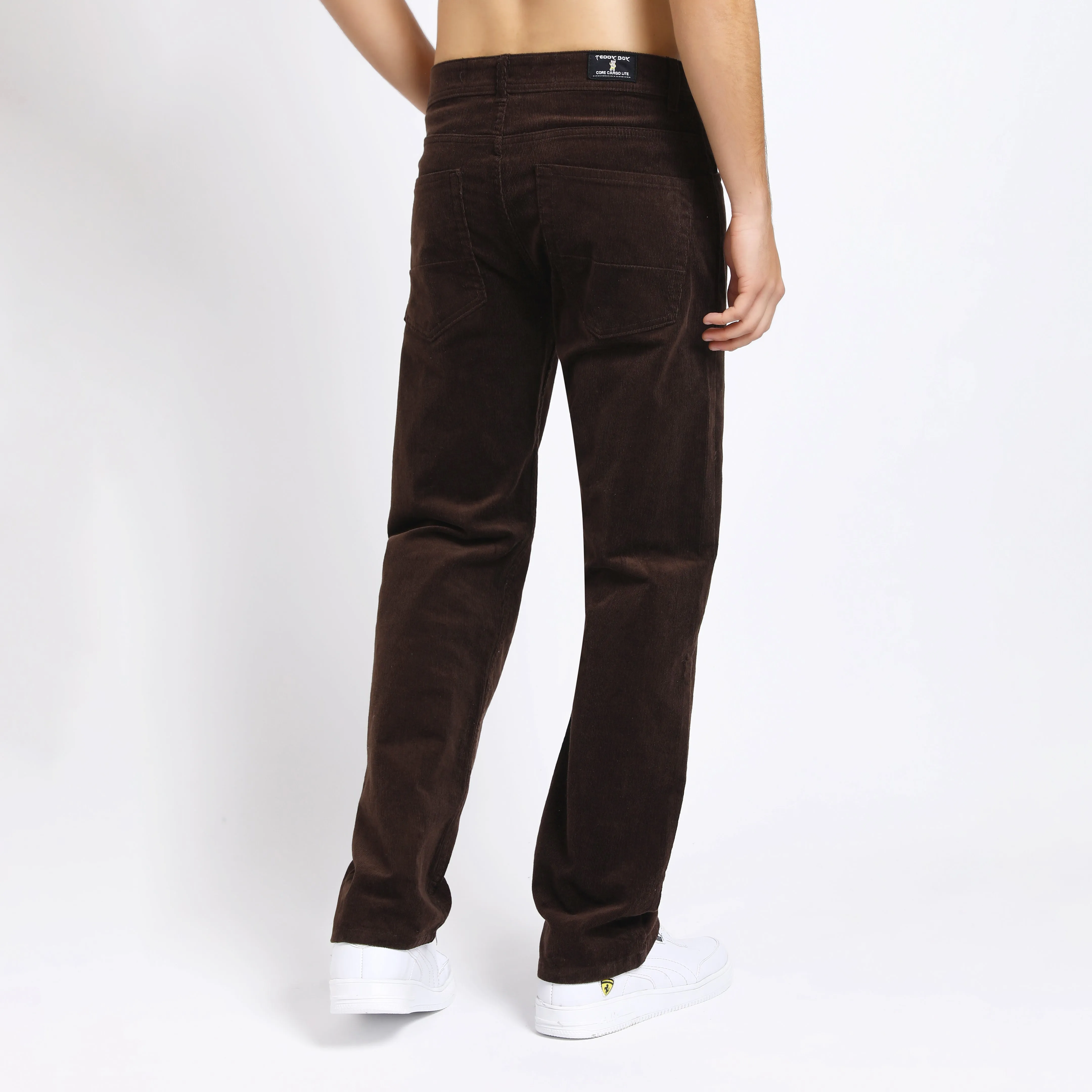 BRANDY COFFEE CORDUROY PANTS
