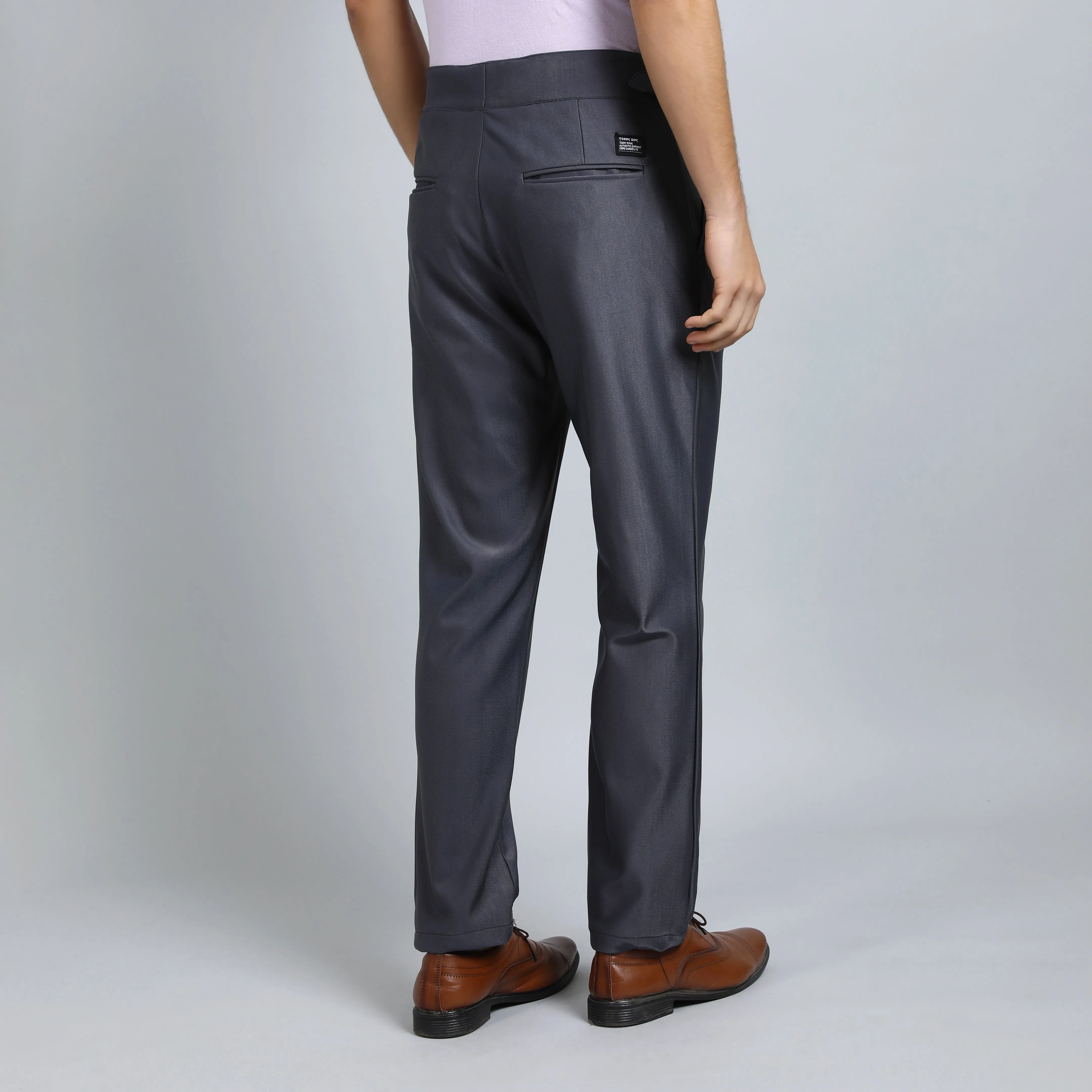 ULIMATE GREY SLIM  FIT GURKHA TROUSERS