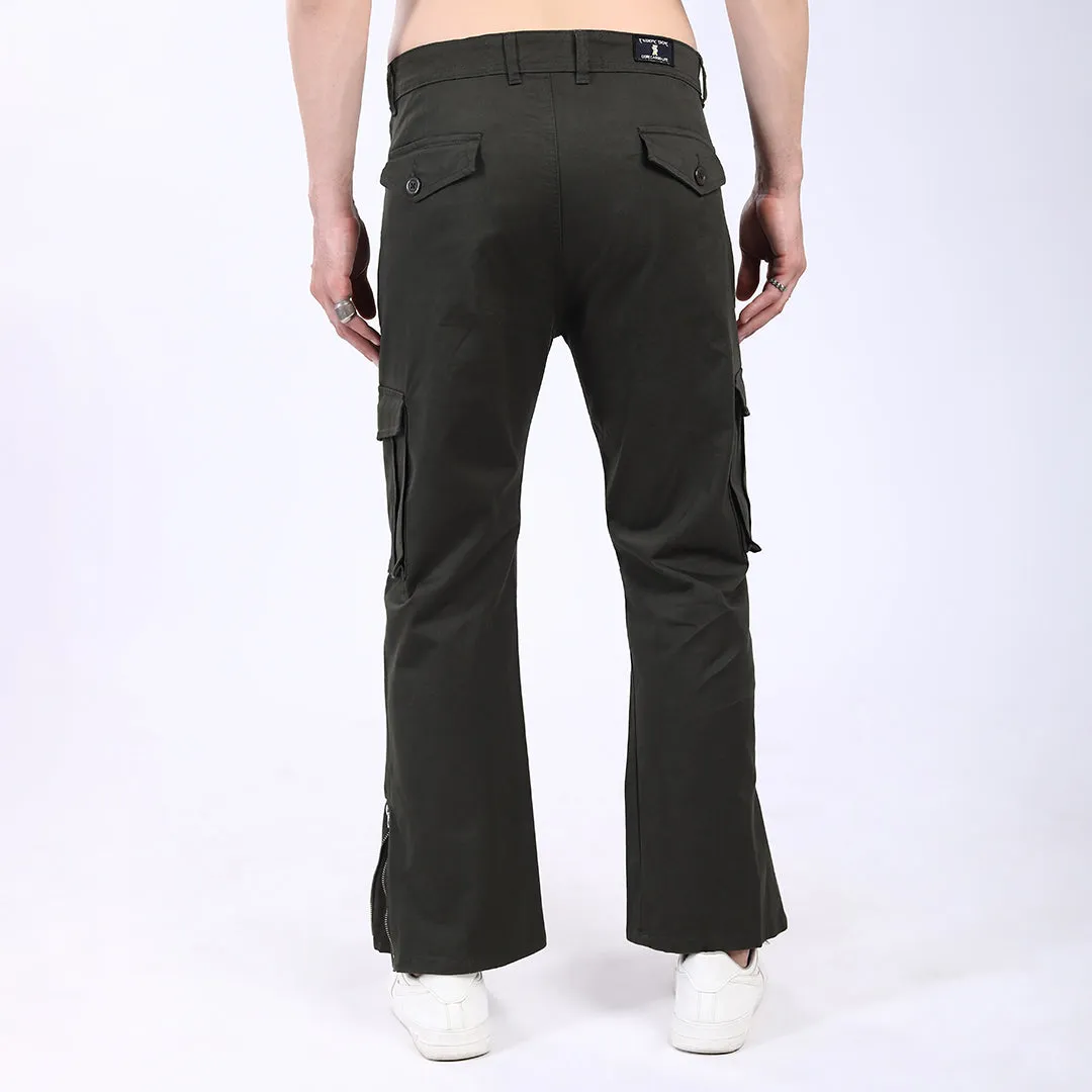 Men's Relaxed Fit Stretch Cotton Cargo Pants – Streetwear Utility Style