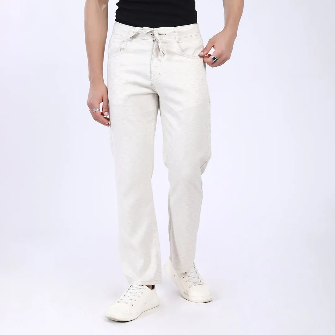 OFF WHITE LINEN PANTS