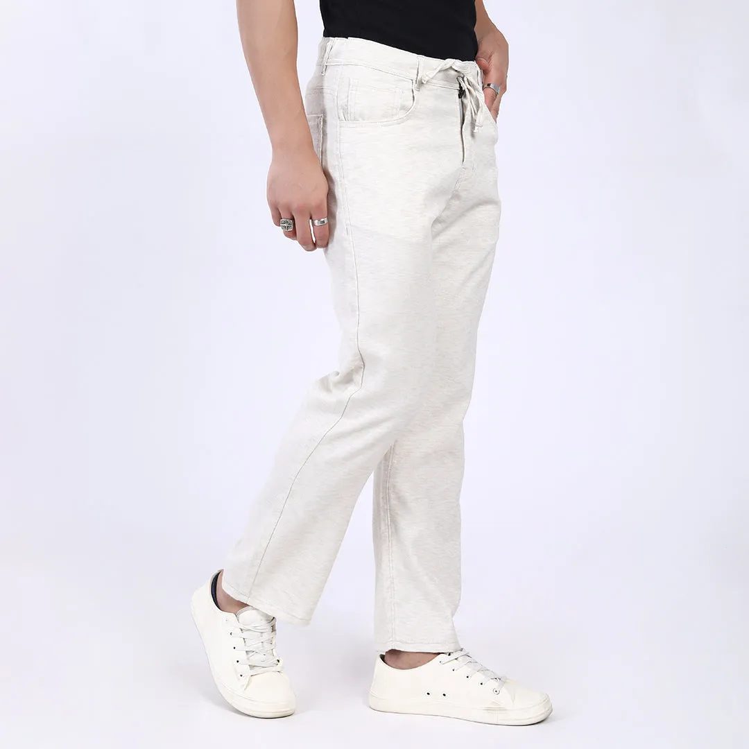 OFF WHITE LINEN PANTS
