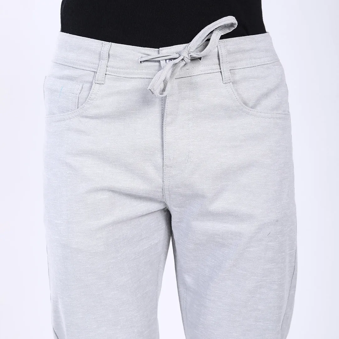 SKY BLUE LINEN PANTS