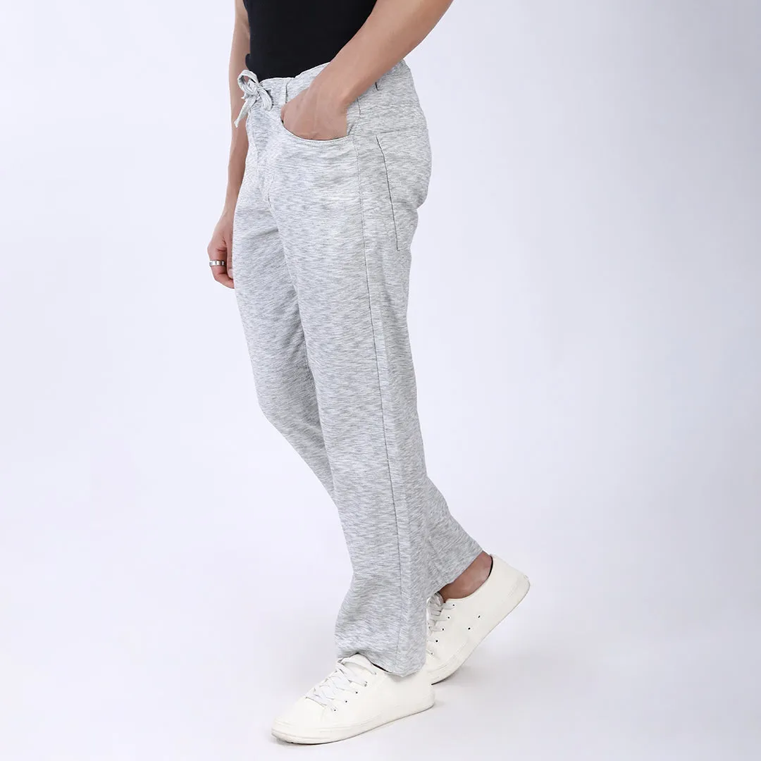 LIGHT GREY LINEN PANTS