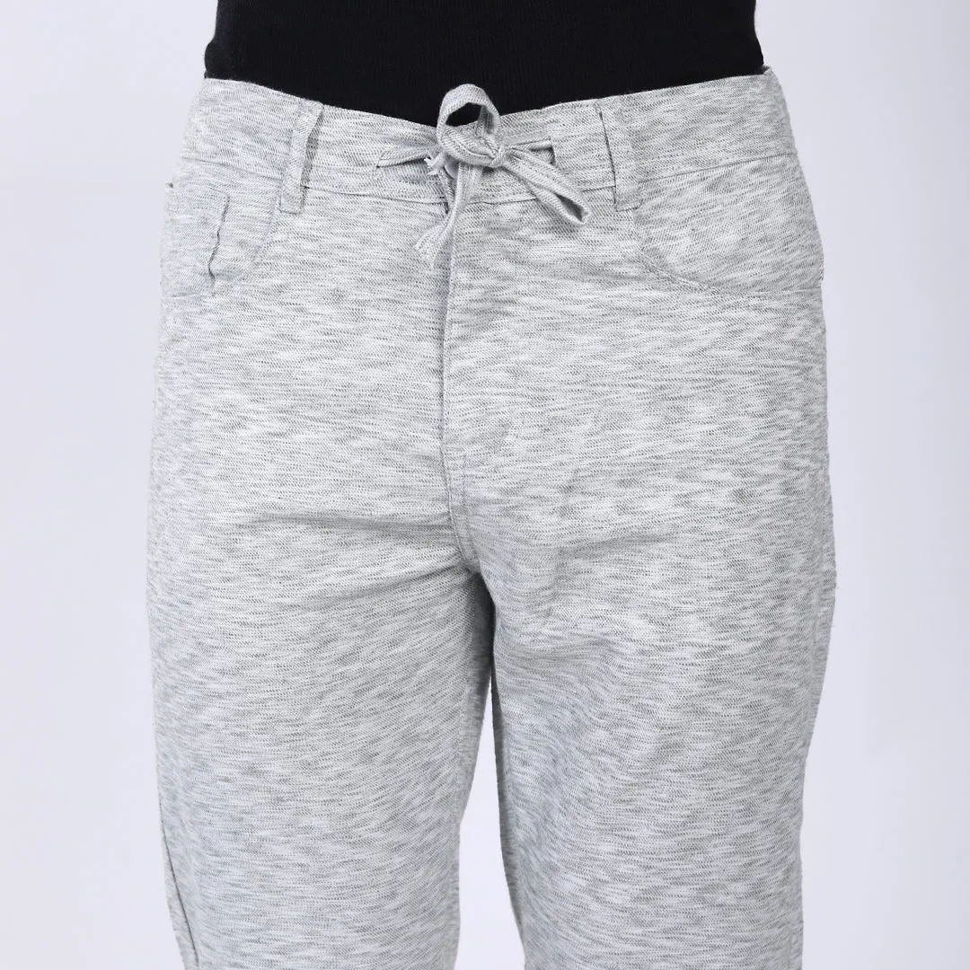 LIGHT GREY LINEN PANTS