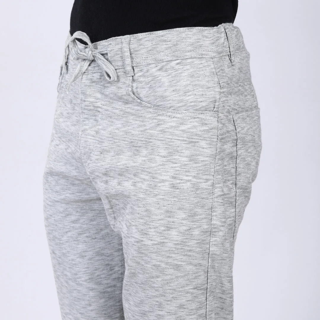 LIGHT GREY LINEN PANTS